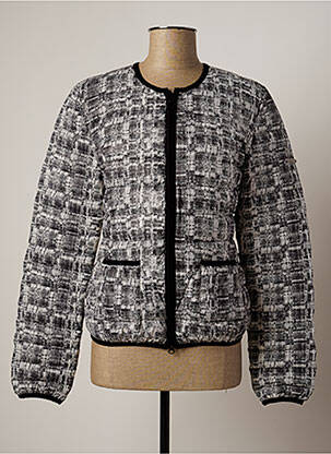 Geacă matlasată negru LAUREN VIDAL femeie