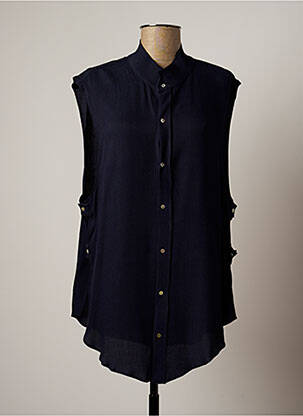 Cămașă albastru LAUREN VIDAL femeie