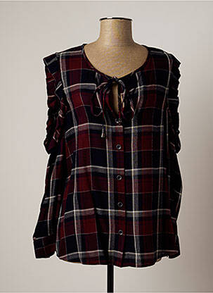 Cămașă violet LAUREN VIDAL femeie