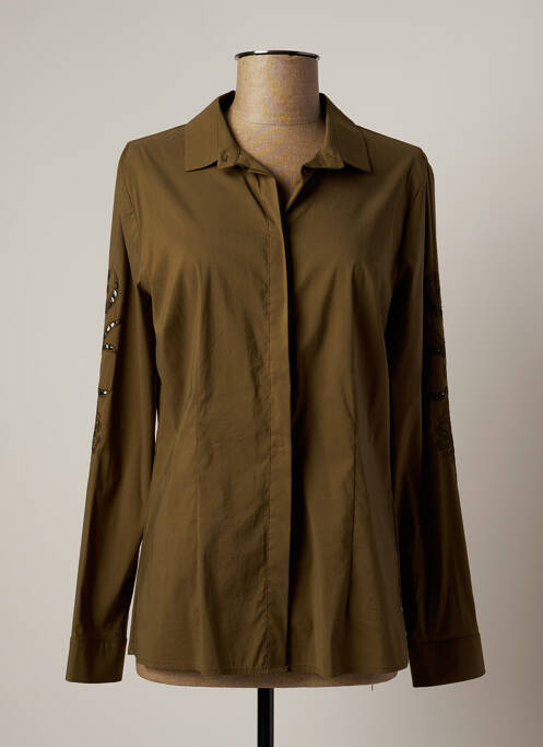 Cămașă verde LAUREN VIDAL femeie