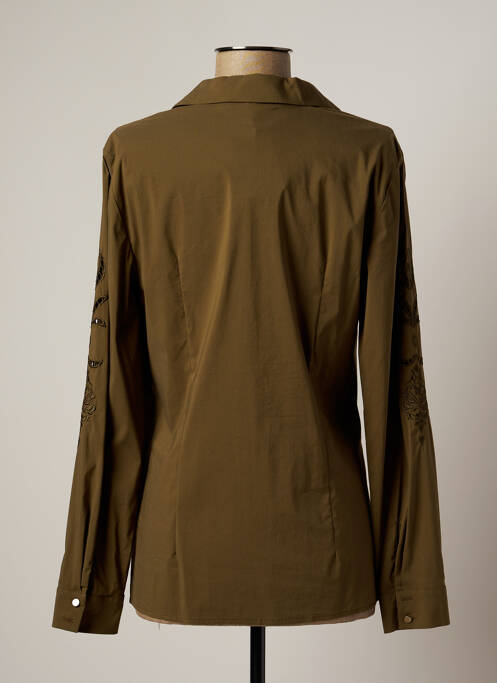 Cămașă verde LAUREN VIDAL femeie