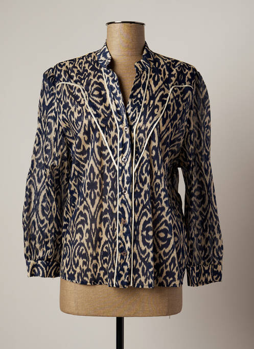 Cămașă albastru LAUREN VIDAL femeie