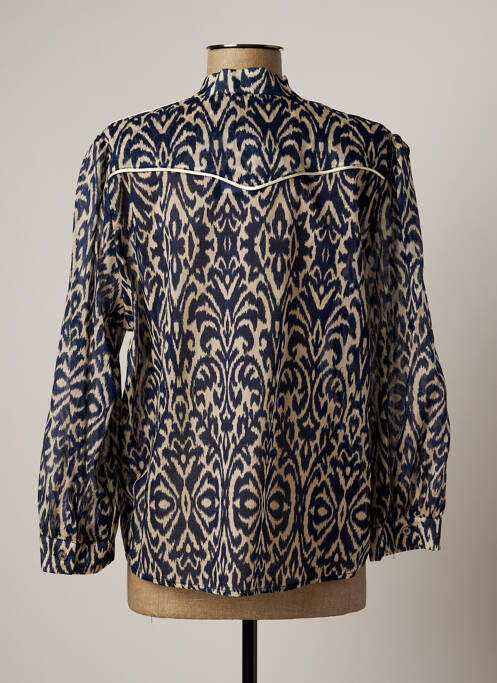 Cămașă albastru LAUREN VIDAL femeie