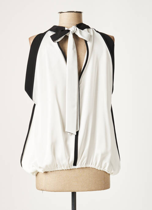 Top alb LAUREN VIDAL femeie