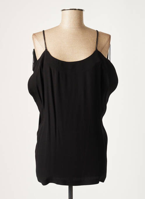 Top negru LAUREN VIDAL femeie