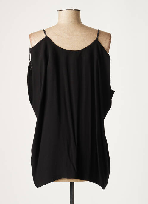 Top negru LAUREN VIDAL femeie