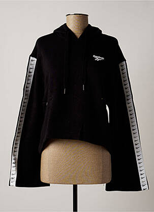 Hanorac cu glugă negru REEBOK femeie