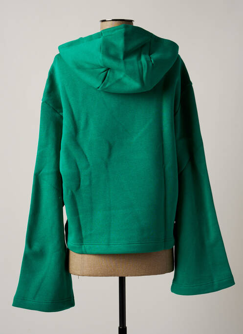 Hanorac cu glugă verde REEBOK femeie