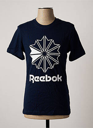 Tricou croială cambrată mâneci scurte albastru REEBOK bărbat