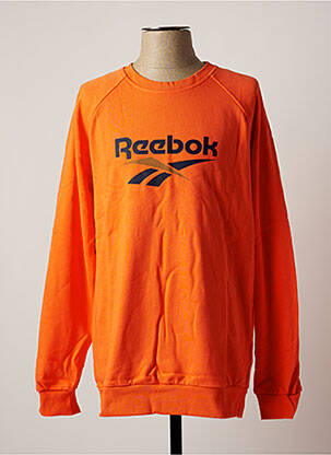 Hanorac elasticitate mâneci lungi portocalie REEBOK bărbat