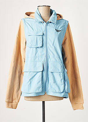 Jachetă vânt albastru REEBOK femeie