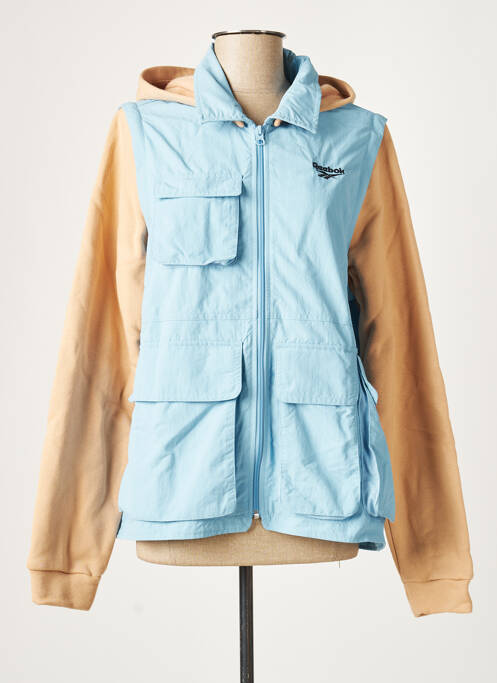 Jachetă vânt albastru REEBOK femeie