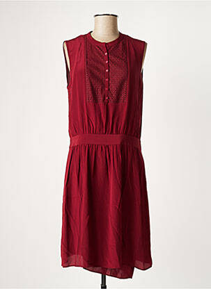 Rochie midi roșu COMPTOIR DES COTONNIERS femeie