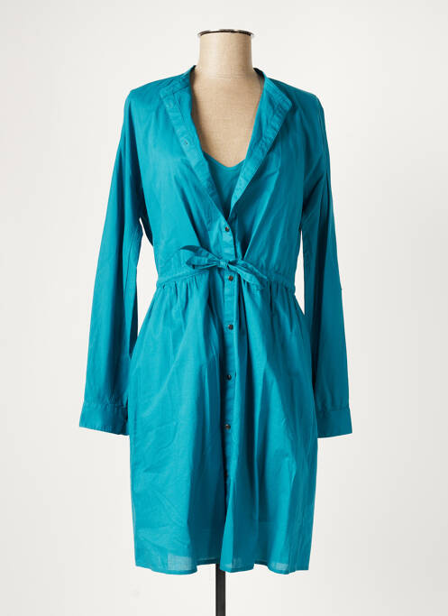 Rochie midi albastru COMPTOIR DES COTONNIERS femeie