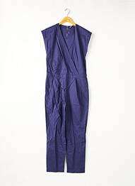 Salopetă-pantalon buzunare fără mâneci albastru COMPTOIR DES COTONNIERS femme