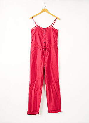 Salopetă-pantalon roz COMPTOIR DES COTONNIERS femeie