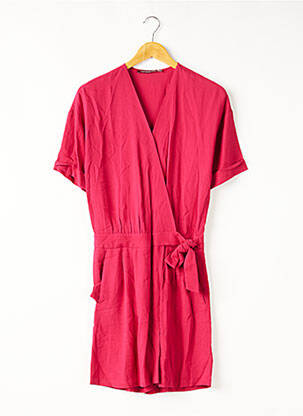 Salopetă scurtă roz COMPTOIR DES COTONNIERS femeie