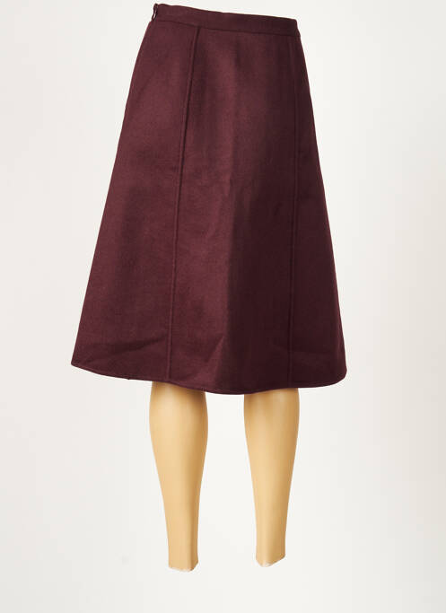 Fustă midi roșu COMPTOIR DES COTONNIERS femeie