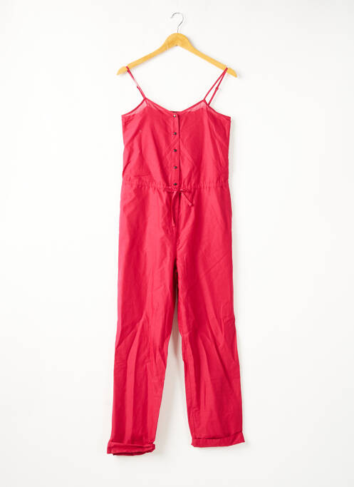 Salopetă-pantalon roz COMPTOIR DES COTONNIERS femeie