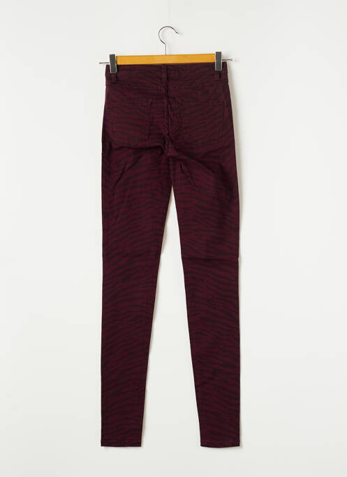 Pantalon slim violet VILA femeie
