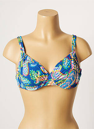 Sutien de costum de baie albastru BELCOR femeie