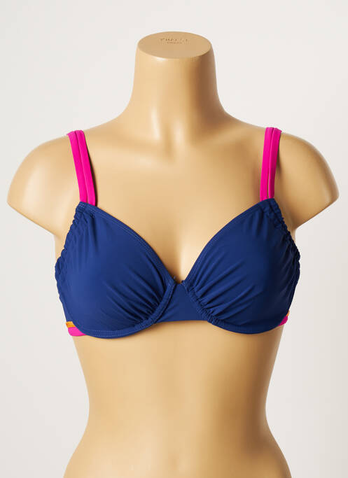 Sutien de costum de baie albastru BELCOR femeie