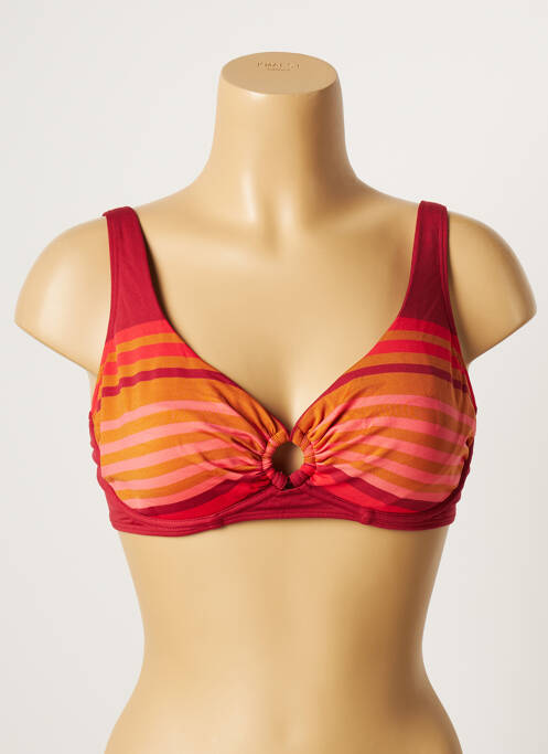 Sutien de costum de baie roșu LOU femeie