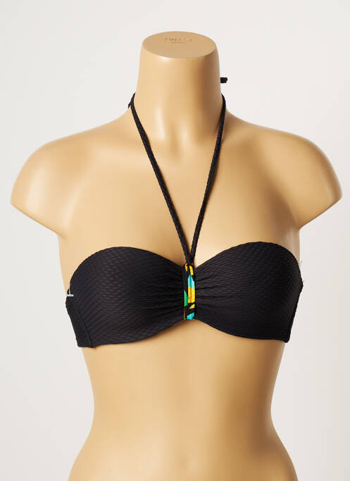 Sutien de costum de baie negru VARIANCE femeie