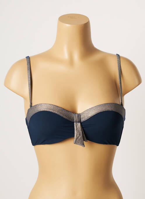 Sutien de costum de baie albastru OUAI femeie