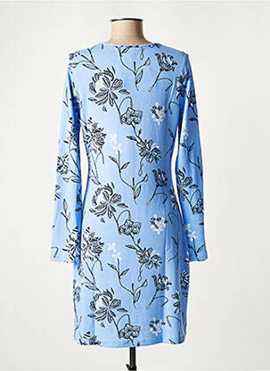 Rochie pulover elasticitate mâneci lungi albastru LA FIANCEE DU MEKONG femeie