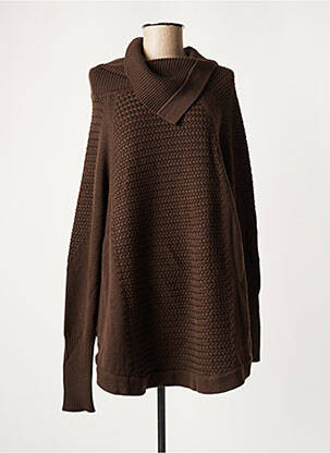 Pulover tunică maro OVALE femeie