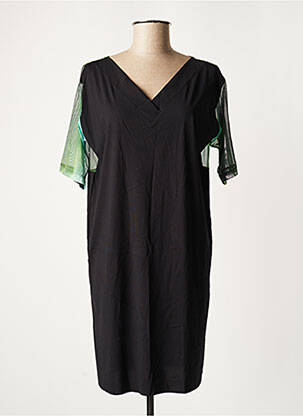Rochie midi mâneci scurte mâneci scurte negru WOLFORD femeie