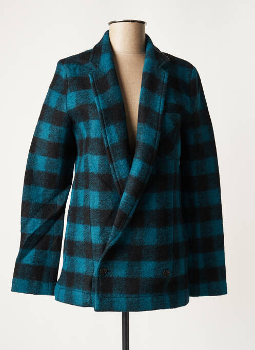 Palton scurt albastru APRIL 77 femeie