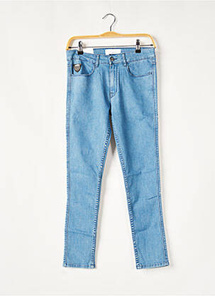 Blugi skinny albastru APRIL 77 femeie