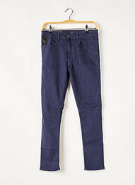 Blugi skinny albastru APRIL 77 femeie
