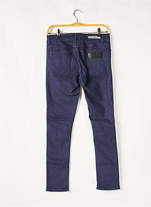 Blugi skinny albastru APRIL 77 femeie