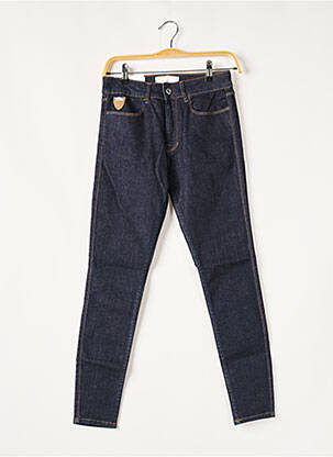 Blugi skinny albastru APRIL 77 femeie