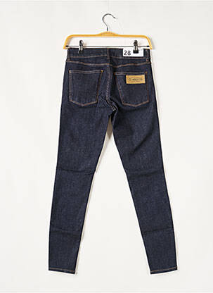Blugi skinny albastru APRIL 77 femeie