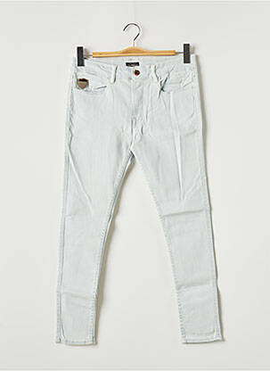 Blugi skinny albastru APRIL 77 femeie