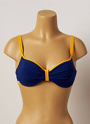 Sutien de costum de baie top sutien modelat top sutien modelat albastru BELCOR femeie