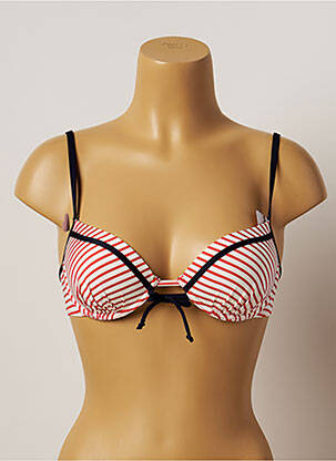 Sutien de costum de baie roșu VARIANCE femeie