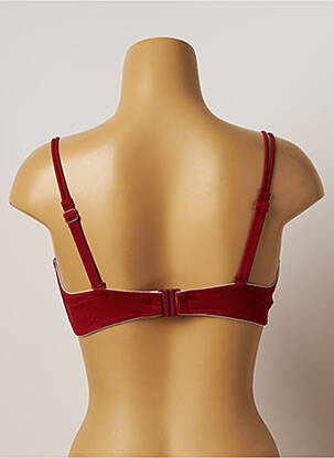 Sutien de costum de baie top sutien modelat top sutien modelat roșu BELCOR femeie