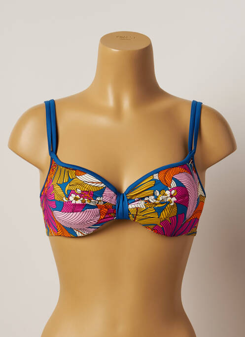 Sutien de costum de baie albastru BELCOR femeie