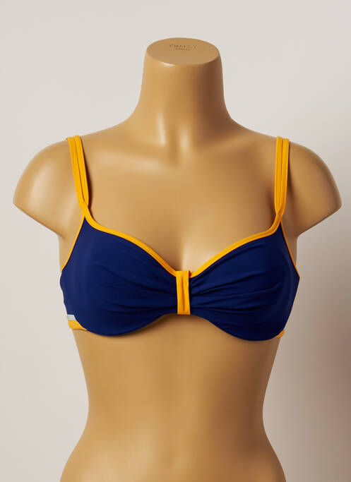 Sutien de costum de baie top sutien modelat top sutien modelat albastru BELCOR femme