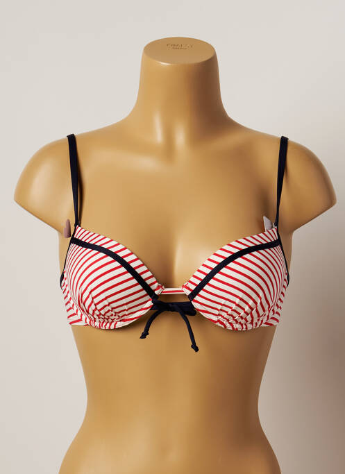 Sutien de costum de baie roșu VARIANCE femeie