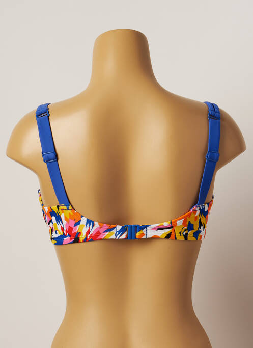 Sutien de costum de baie sutien cupe întregi cu decolteu înalt sutien cupe întregi cu decolteu înalt albastru BESTFORM femme