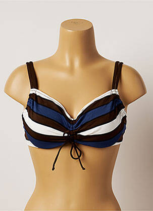 Sutien de costum de baie albastru BELCOR femeie