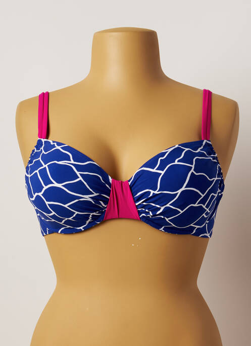 Sutien de costum de baie albastru BELCOR femeie