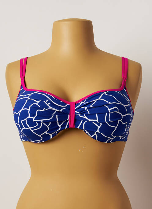 Sutien de costum de baie albastru BELCOR femeie