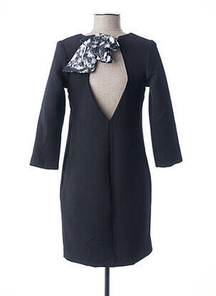 Rochie scurtă mâneci 3/4 mâneci 3/4 negru RYUJEE femeie